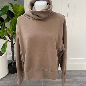 Zara Brown Cowl Neck Sweater